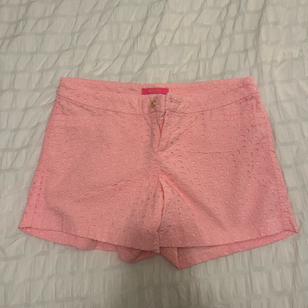 Lilly Pulitzer pink shorts